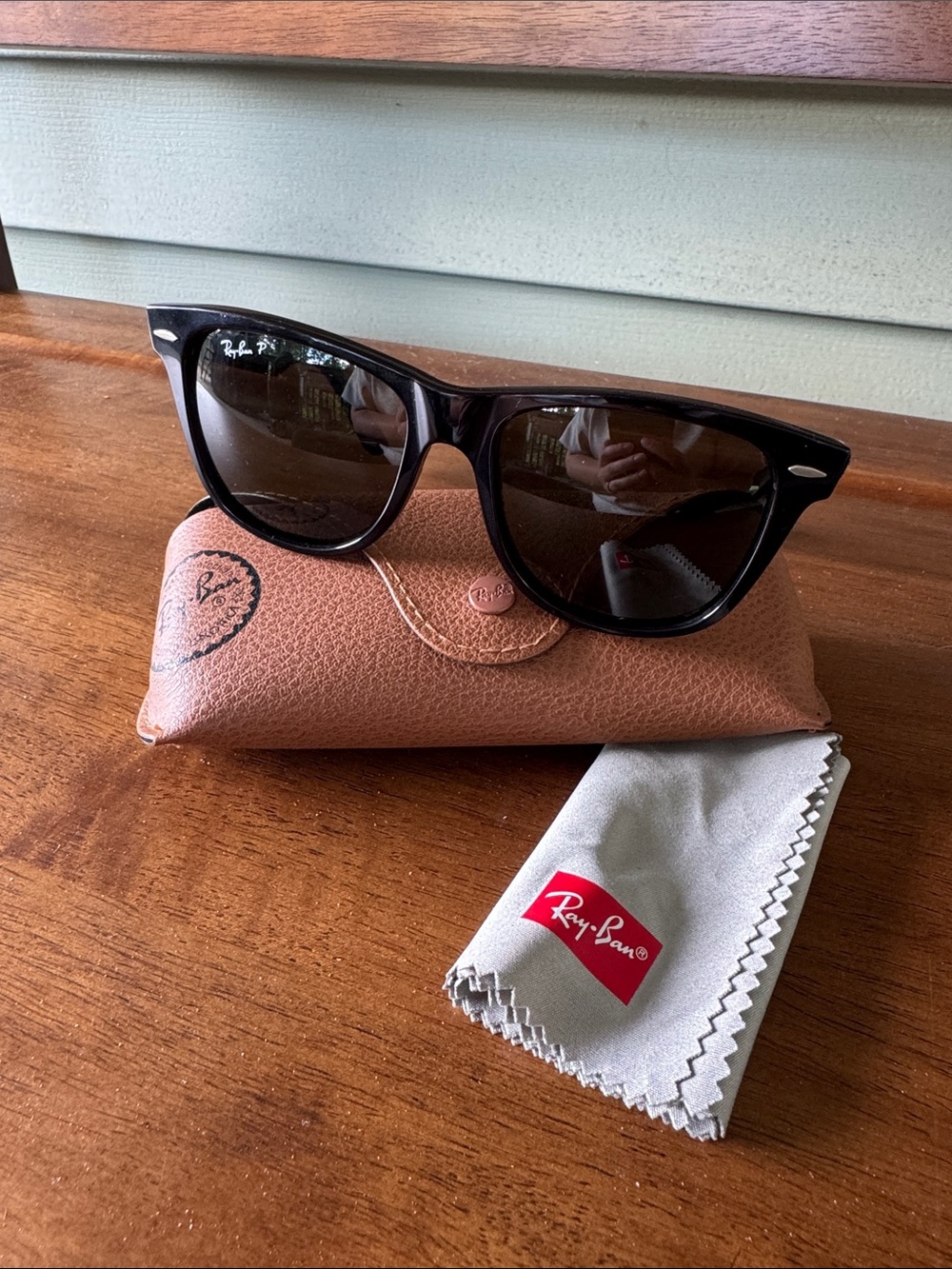 Men’s Ray-Ban Polarized Wayfarer Sunglasses